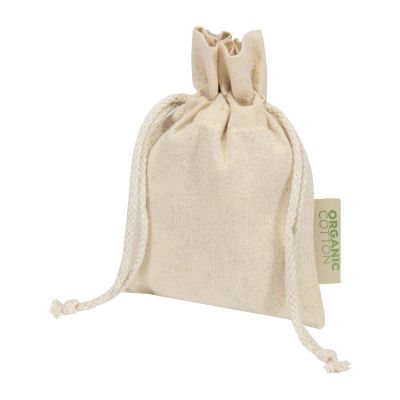 ODISHA - 140 g/m² OCS Bio Zuziehbeutel – 15 × 10 cm