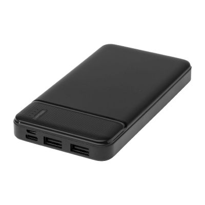 LOOP POWERBANK 10.000 MAH -Loop 10.000 mAh Powerbank aus recyceltem Kunststoff