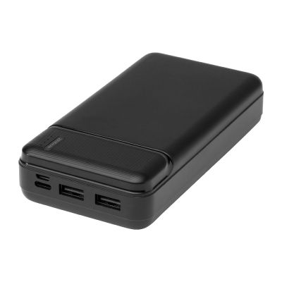 LOOP POWERBANK 20.000 MAH -Loop 20.000 mAh Powerbank aus recyceltem Kunststoff