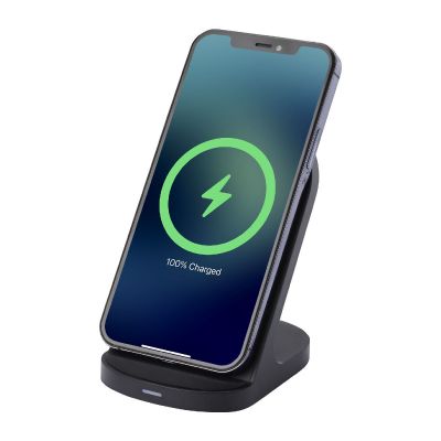 LOOP CHARGING STATION 15W -Loop kabellose Ladestation mit 15W Doppelspule aus recyceltem RCS Kunststoff