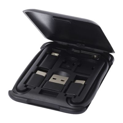 SAVVY - recyceltes modulares Ladekabel mit Telefonhalterung
