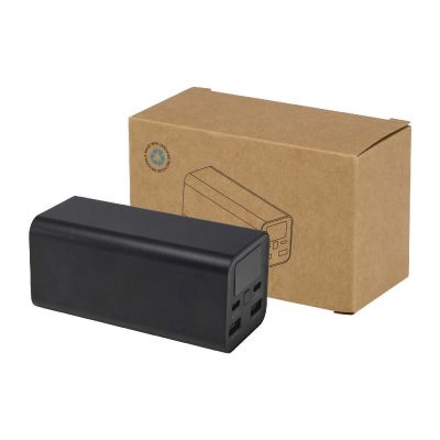W ACAMAR -Acamar 70 W 20.000 mAh Laptop Powerbank aus recyceltem Aluminium