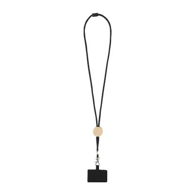 ADHAB - Smartphone Lanyard mit Bambusdetails