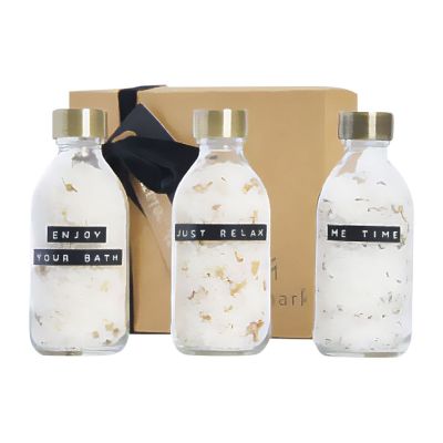 JUST RELAX -Wellmark 3-teiliges Badesalz-Set, 200 ml