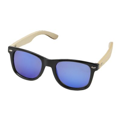 TAIY -ō verspiegelte polarisierte Sonnenbrille aus rPET/Bambus in Geschenkbox