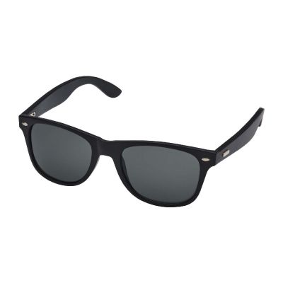 ARLO - Bambus Sonnenbrille mit schwarzer Beschichtung