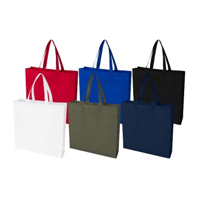ECOSEAL -EcoSeal GRS-recycelte Nonwoven Tragetasche mit Zeitenfalten 12 L