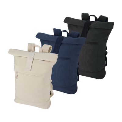 RECANVAS - 14” GRS recycelter Rolltop-Rucksack 16L