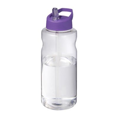 H2O ACTIVE BIG BASE 1L SPOUT -H2O Active® Big Base 1L Sportflasche mit Ausgussdeckel