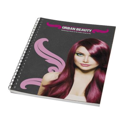 COLORSPIRAL A5 -Desk-Mate® A5 recyceltes farbiges Notizbuch mit Spiralbindung