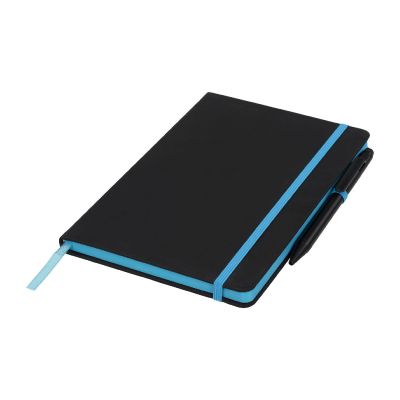 NOIR EDGE - A5 Notizbuch mit farbigem Rand