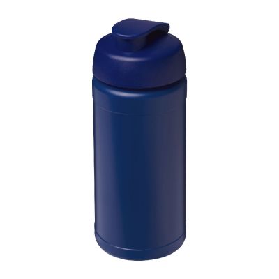 BASELINE - 500 ml recycelte Sportflasche mit Klappdeckel
