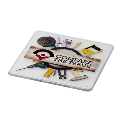 RENZO - quadratischer Kunststoffuntersetzer