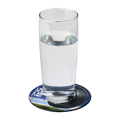 BRITEROUND GUM -Brite-Mat® runder Untersetzer mit Reifenmaterial