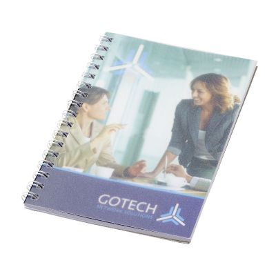 SPIRALDESK A6 PP -Desk-Mate® A6 Notizbuch mit Kunststoff Cover und Spiralbindung