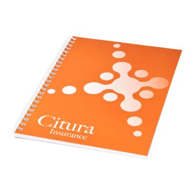 SYNTDESK A4 -Desk-Mate® A4 Notizbuch mit Kunststoff Cover und Spiralbindung