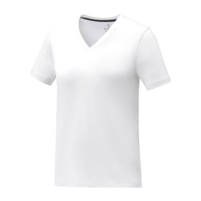 SOMOTO - T-Shirt mit V-Ausschnitt für Damen