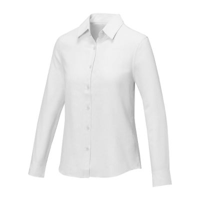 POLLUX - 130 g/m² Damenbluse mit langen Ärmeln
