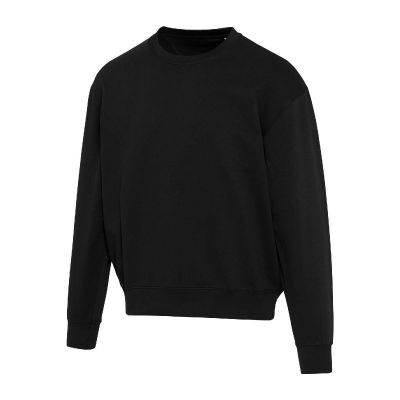 BORIS - Oversize Sweatshirt mit Rundhalsausschnitt aus recycelter 280 g/m2 Bio Baumwolle (OCS), unisex