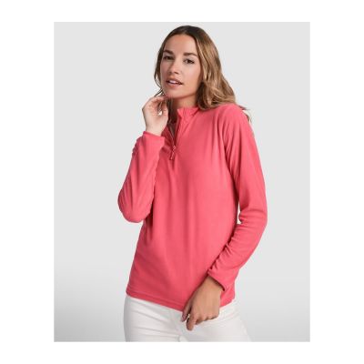 CHICO - Microfleece-Langarm-Pullover mit Halb Zip und Kinnschutz