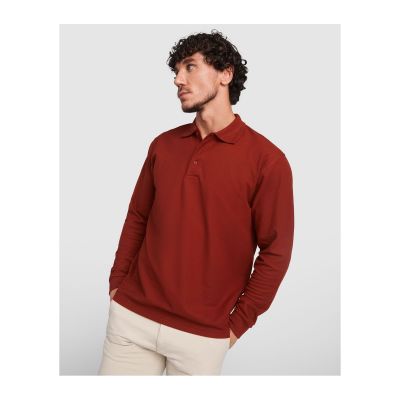 CARRARA - Langärmeliges Poloshirt