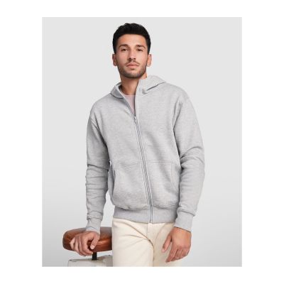 BELLEVILLE - Kapuzensweatjacke mit durchgehendem Reißverschluss