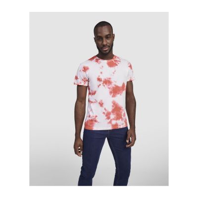ANSON - Unisex-Kurzarm-T-Shirt mit Tie-Dye-Effekt
