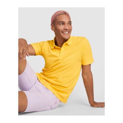 CASTINE - Poloshirt kurzarm mit 1x1-Rippkragen