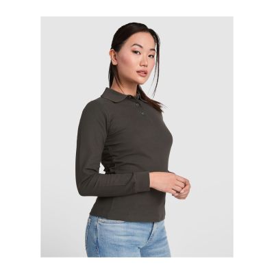 CATSKILL - Tailliertes Langarm- Poloshirt