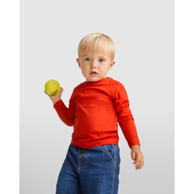 ATWATER - Baby-T-Shirt langarm aus extra feingestricktem Material