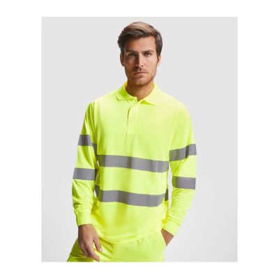 BOLZANO - Funktions Polo-Shirt Hi-Viz