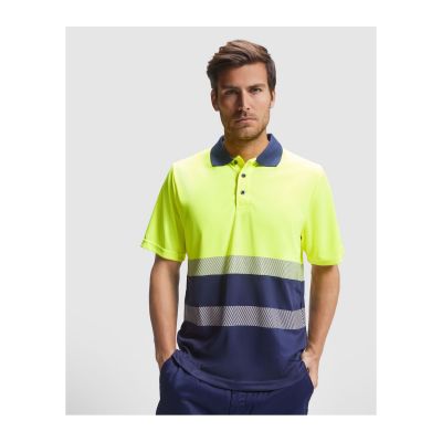 VINCENNES - hi-viz kurzarm-poloshirt
