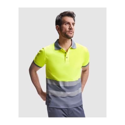 MURRIETA - Funktions kurzarm Poloshirt mit High Visibility