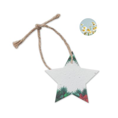STARSEED - Weihnachtsschmuck samenpapier