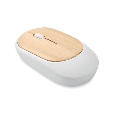 CURVY BAM - Optische mouse bambus