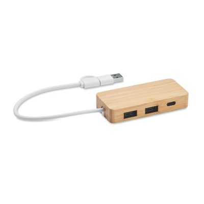 HUBBAM - 3 port usb hub