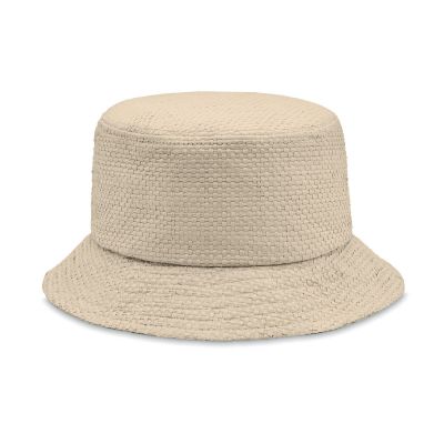 BILGOLA+ - Bucket hat papierstroh