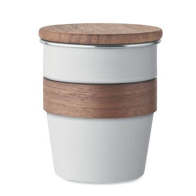 WALNUT - Einwandiger becher 350 ml