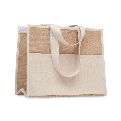 CAMPO DE GELI - Jute-canvas shopping tasche