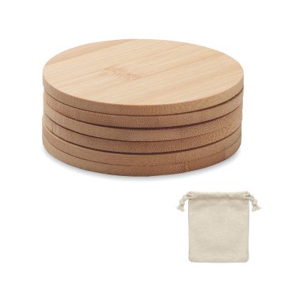 BAYIN SET - Untersetzer-set bambus