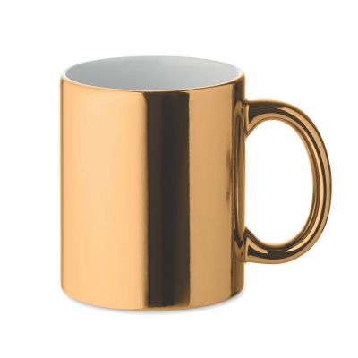 HOLLY - Keramikbecher metallic 300 ml