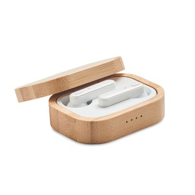 JAZZ BAMBOO - Tws 5.0 wireless ohrhörer-set