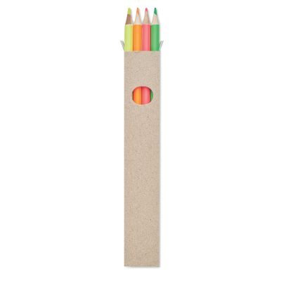 BOWY - 4 textmarker-buntstifte