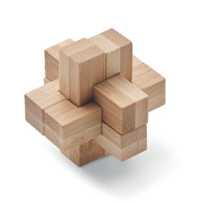 SQUARENATS - Holzpuzzle/gehirnjogging bambus