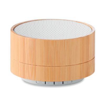 SOUND BAMBOO - Runder wireless lautsprecher