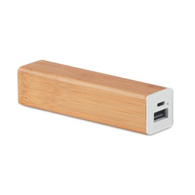 POWERBAM - Powerbank 2200 mah bambus