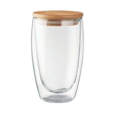 TIRANA LARGE - Doppelwandiges glas 450 ml