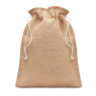 JUTE SMALL - Kleine jute tasche 14x22 cm