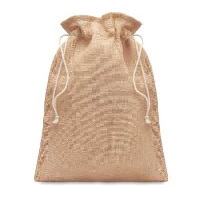 JUTE MEDIUM - Medium jute tasche 25x32cm