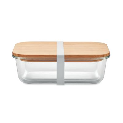 TUNDRA LUNCHBOX - Lunchbox glas mit bambus